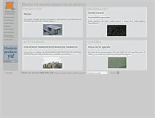 Tablet Screenshot of productosdegranito.com